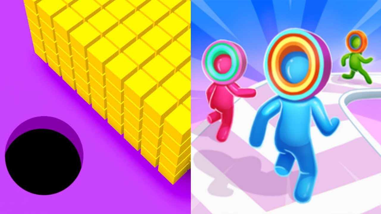 🔥 Color Hole vs Layer Man - Hard Levels Challenge | Walkthrough Gameplay (Ep 19) 🎮🕳️🏃‍♂️