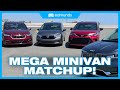 Best Minivan Comparison: Kia Carnival vs. Toyota Sienna vs. Honda Odyssey vs. Chrysler Pacifica