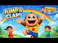 Jump Jump Jump 🦘 & Clap Clap Clap 👏 | Chintu Bandar 🐒 Nursery Rhymes for Kids 🎵 | Hindi Rhymes