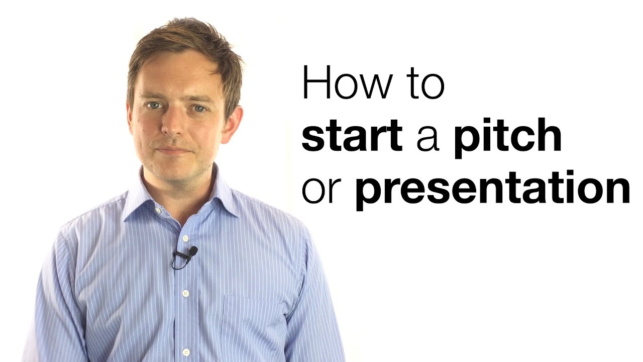 presentation pitch how to