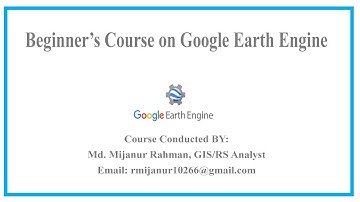 Google Earth Engine Beginner