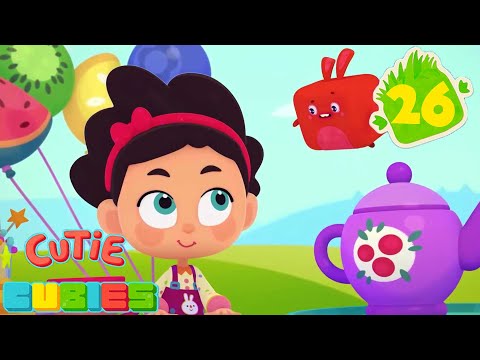 Cutie Cubies 🎲 Episode 26 💢 Cubo-Celebration 🎉 Episodes collection 🌈 Moolt Kids Toons