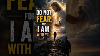 Do Not Fear, For I Am With You 🙏 | Isaiah 41:10 #shorts