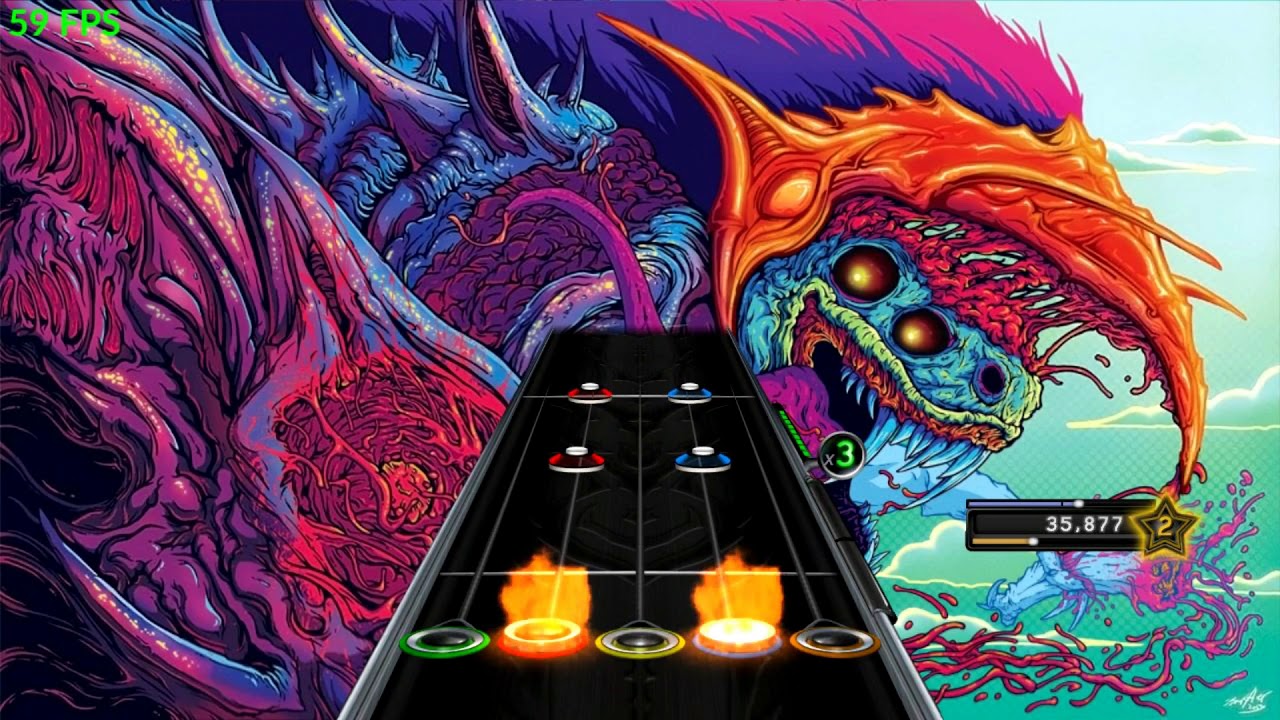 Bag Raiders - Shooting Stars | Clone Hero Custom Chart Download