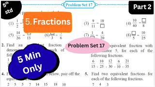 Std 5 |Problem Set 17 | Q1