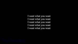 Video thumbnail of "Jay Sean - What You Want ft Davido (lyrics)"