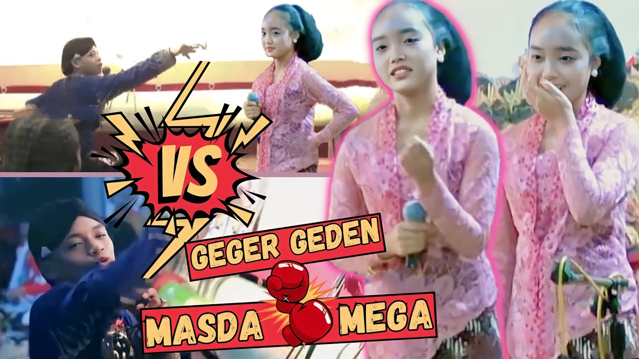 PERANG LAMBE; Masda V.S Mega! Moment Edan Padu Ngalor-Ngidul. Paling Bikin Kangen. Ki Yusuf Live