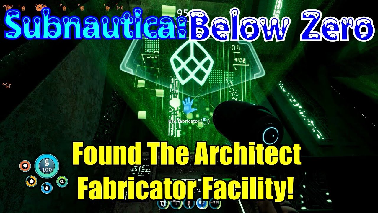 Found The Architect Fabricator Facility! Subnautica Below Zero