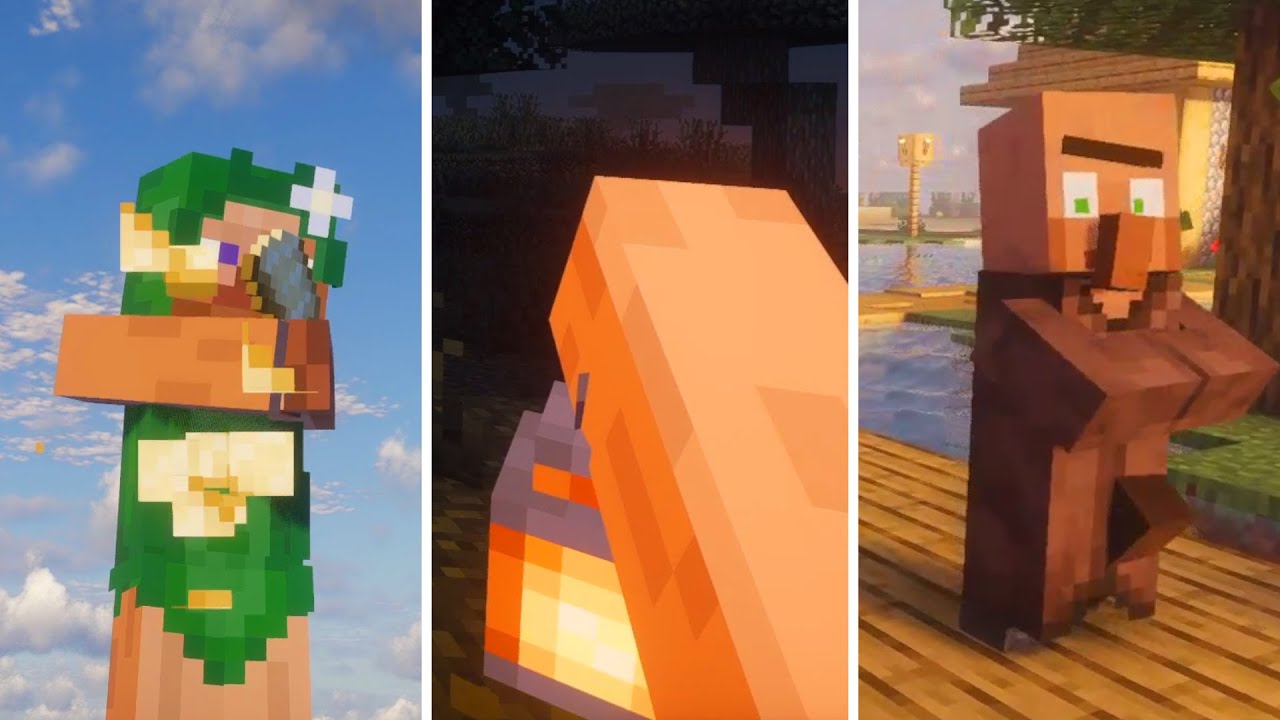 12 лучших модов и ресурспаков, которые меняют анимацию в Minecraft