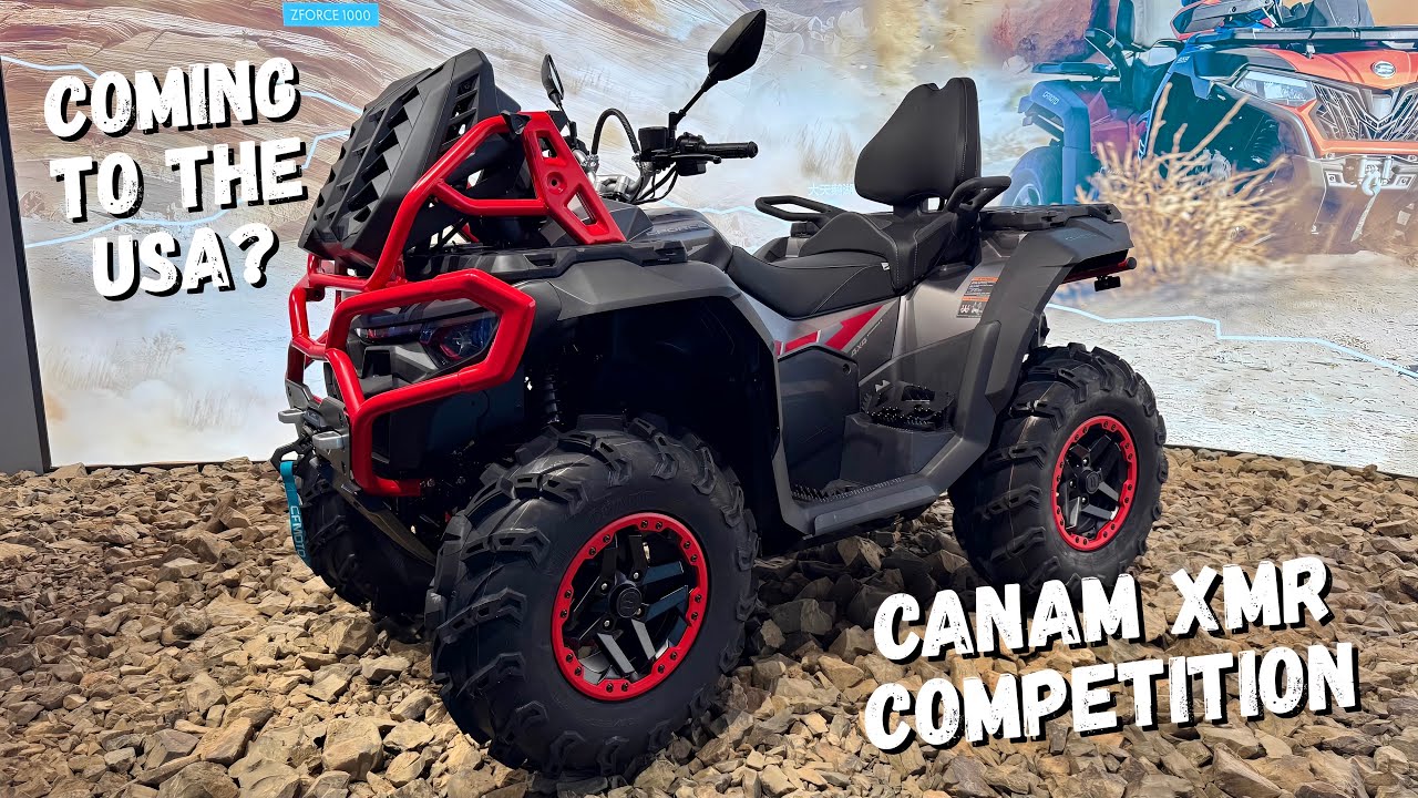 CFMOTO CFORCE 1000 MV | Квадроцикл заводской версии Mud для США?