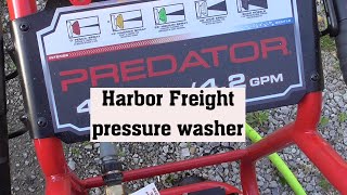 predator presser washer harbor freight