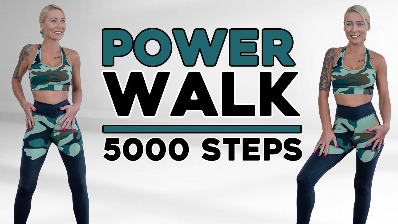 🔥2 Mile Power Walk | At Home Workouts🔥  | 5000 Steps | Walk at Home🔥