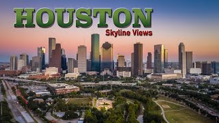 Awesome Houston Skyline Views in 4K