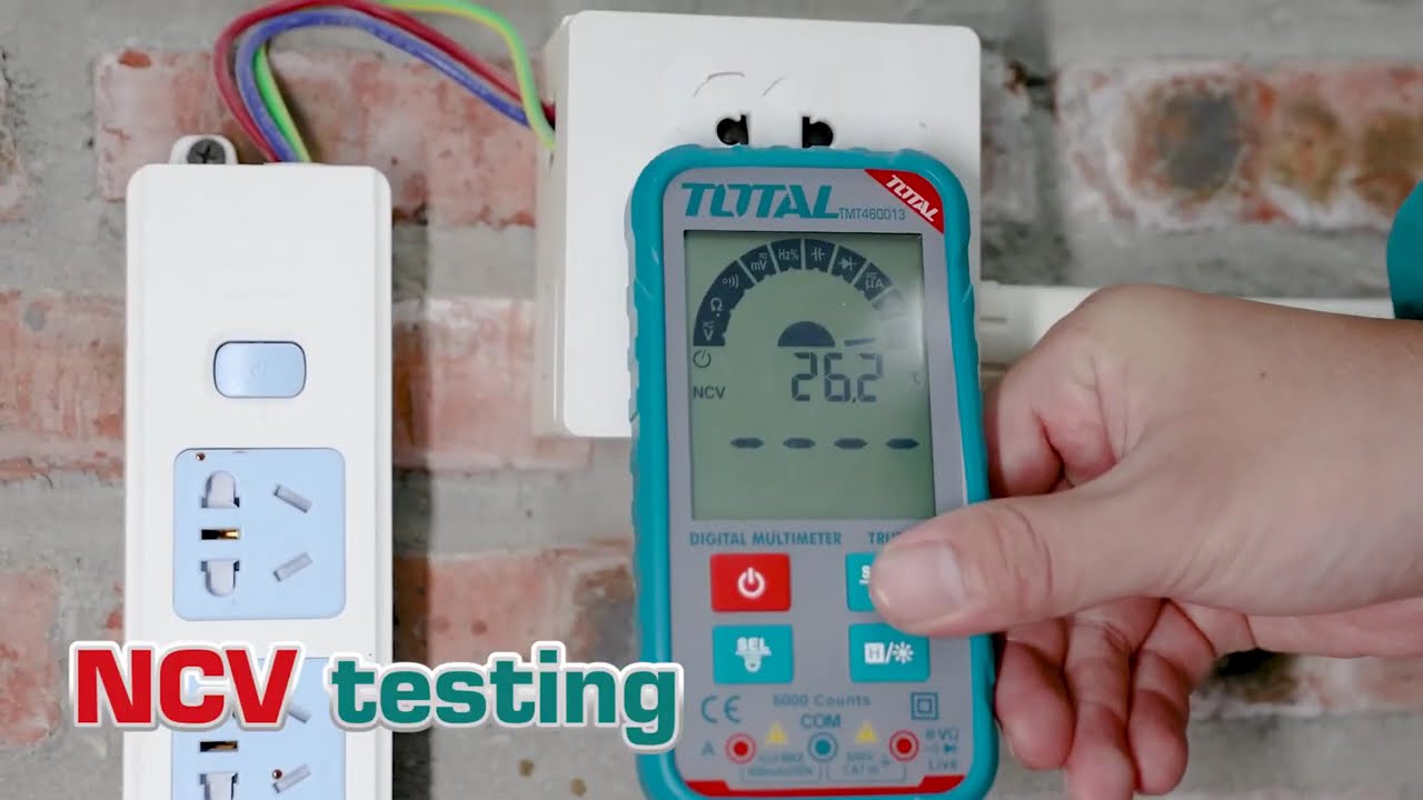 TOTAL Digital Multimeter 6000 Counts TMT460013