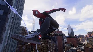 Spider-Punk Short Swing In Day In Marvel’s Spider-Man 2