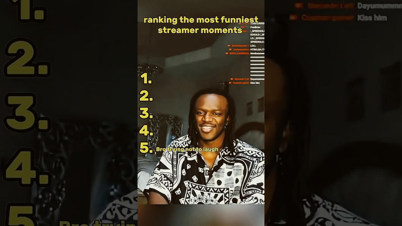 Top 5 Funniest Streamer Moments Ranked Too Funny to Handle 😂🤣 #shorts #viralshort #ishowspeed #fyp