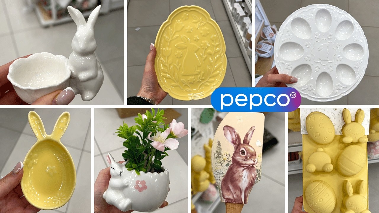 NEW in PEPCO 🐰 Easter Bunny Home Decor 🐣