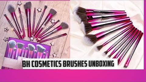 Bh cosmetics royal affair brushes review năm 2024