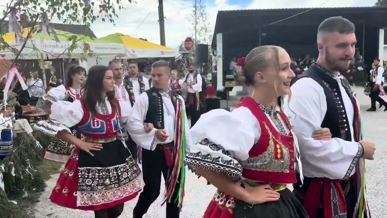 Hody Vedrovice - nástup chasy - 14.9.2025