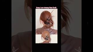 Easy Low Messy Bun look 💫 Tutorial 💮 Fairy Hair Lab 💜