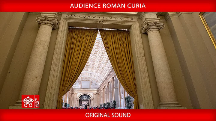 22 December 2025 Audience Roman Curia - Pope Leo XIV
