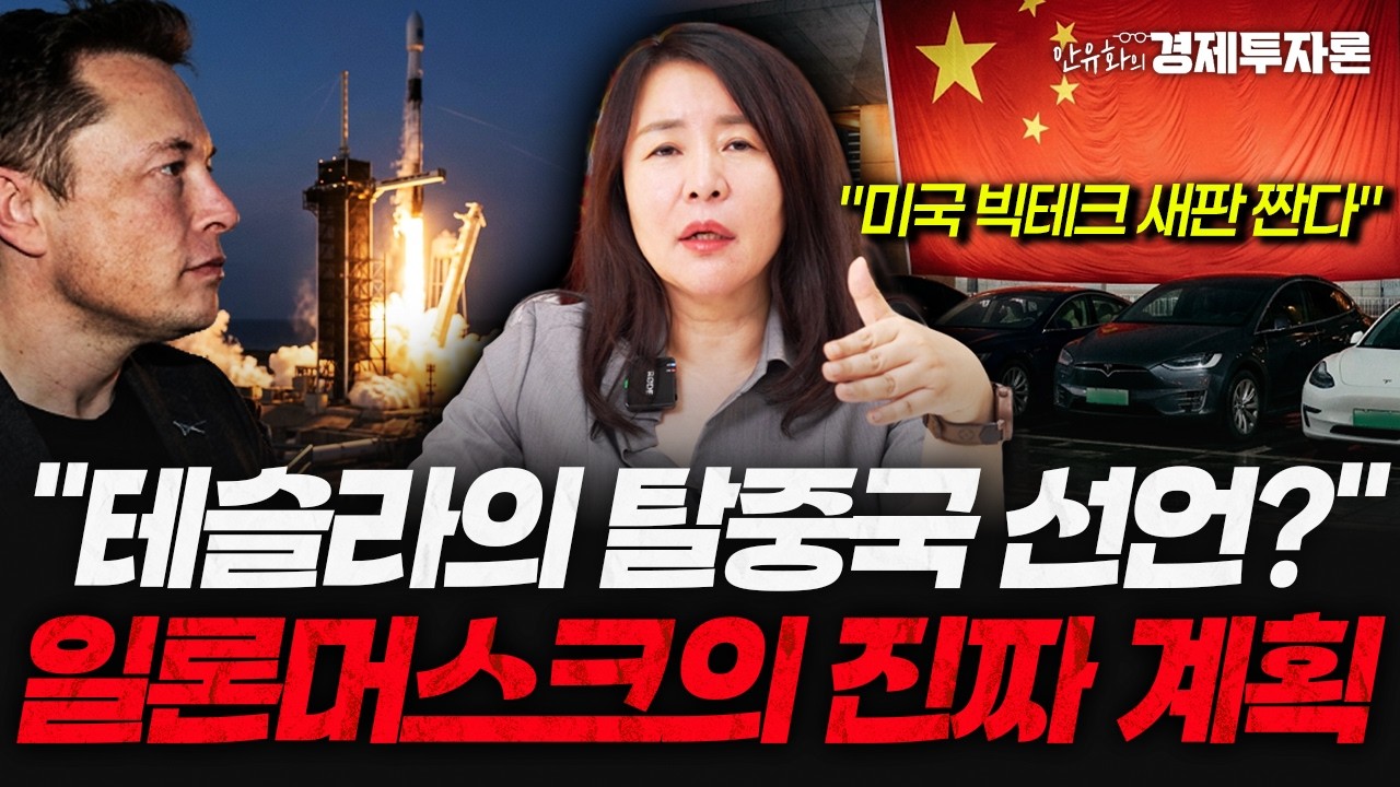 테슬라 매각설의 숨겨진 진실?! 머스크의 계획이 한국 증시를 덮친다!ㅣ안유화의 경제투자론