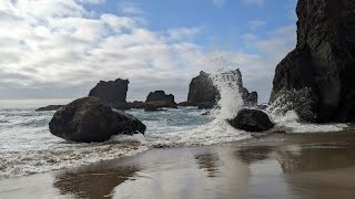 Roads End Point in Lincoln City in August