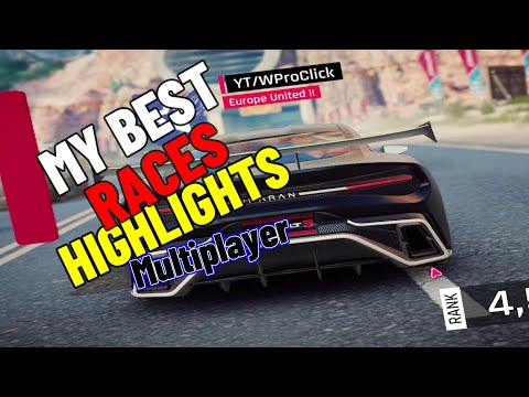 Asphalt 9 - My Best Races Highlights In Multiplayer