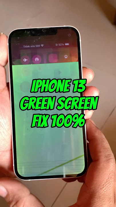 Iphone 13 Green Screen Solution Fix 100% tested
