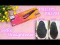 #Philips BHS384 Selfie Straightener (Purple) unboxing and review