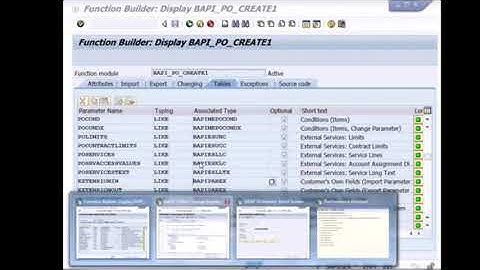 Business Application Programming Interface tutorials Part 7