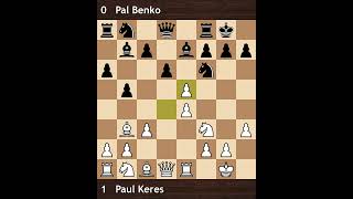 Keres vs Benko | Candidates 1959 | Round 12