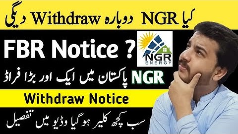 NGR Energy Scam | NGR Energy Fraud FBR Notice Ki Haqeeqat | All Accounts Freezed | Azure Studio Scam