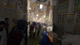 Emotional Dua At❣️Roza-E-Rasool Allah SAW #shortsfeed #youtube #ytstudio #shorts #travel #ytstudio