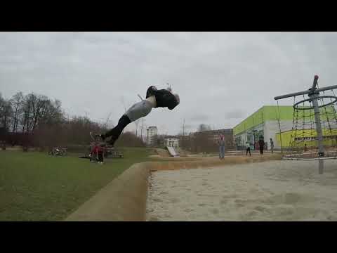 Front Flip With a 540 Twist