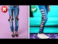 23 BRILLIANT CLOTHING TRICKS TO UPGRADE YOUR OLD JEANS
