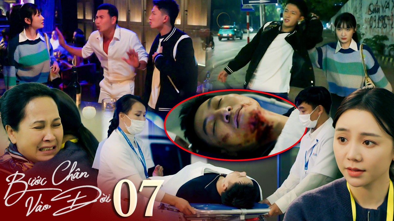 BƯỚC CHÂN VÀO ĐỜI tập 7 | Lâm nhập viện cấp cứu vì đuổi theo tên cướp,Trang bắt quả tang Minh đi bar