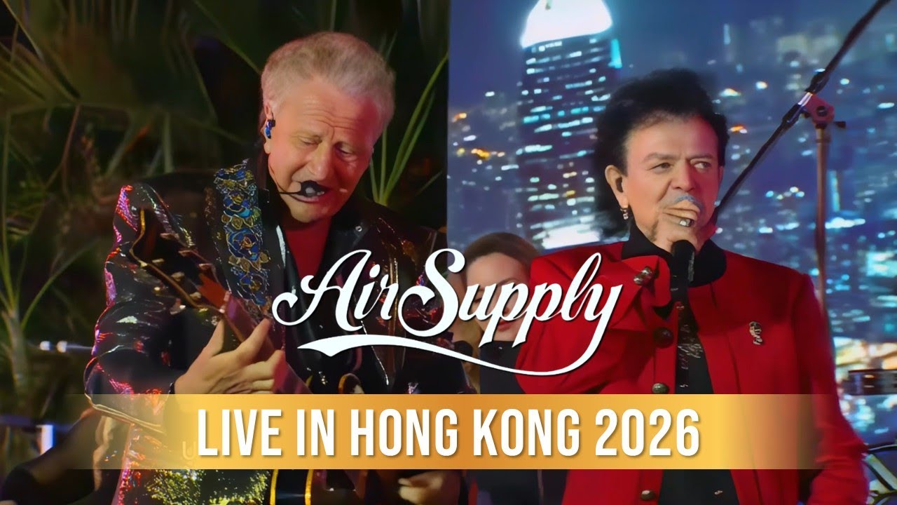 🔴 Air Supply live in Hong Kong - 1 January 2026 + subtitles