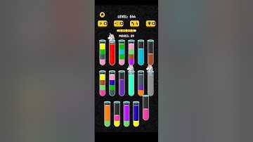 Map 544 Solution||Color Water Sort 3D!