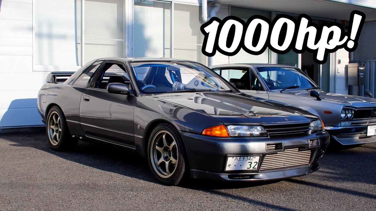 1000HP! 1994 RB28 Skyline R32 GT-R Drag Spec. - YouTube