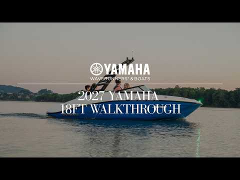 Walkthrough Yamaha's All-New 18-Foot Boat Series