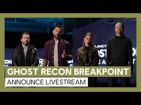 GHOST RECON BREAKPOINT Announce Livestream