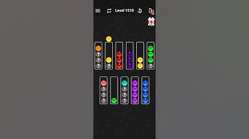 Level 1510 - Color Ball Sort Solution