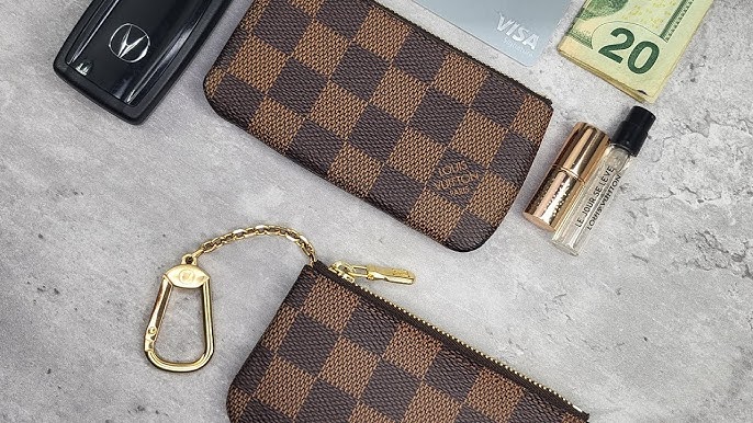 Review: Louis Vuitton Key Pouch  What It Looks Like + How to Open + What  Fits Inside 