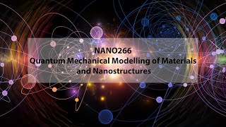 NANO266 Lecture 9 - Tools of the Modeling Trade