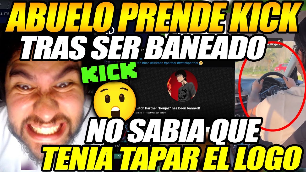 🔥BENJAZ PRENDE STREAM EN KICK!!🔥 TRAS SER BANEADO EN TWITCH, SEGUIDORES ...