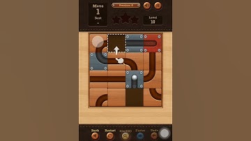 Roll the Ball slide puzzle Premium G Pack Level 10 Solution