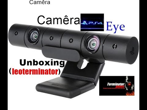 UNBOXING*** Camera Playstation 4 PS EYE Modelo Novo CUH-ZEY2 SONY