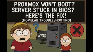 Proxmox Won't Boot? Server Stuck in BIOS? Here's the FIX! (Homelab Troubleshooting)