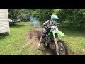 Does she still rip?! Kx 125 raw